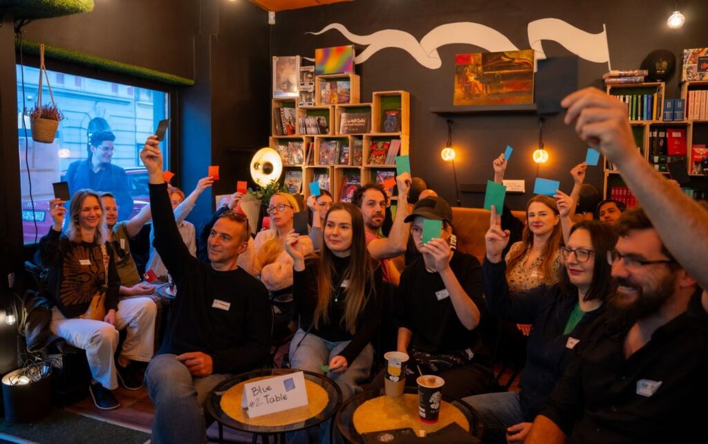 Business Pop-Quiz networking evening